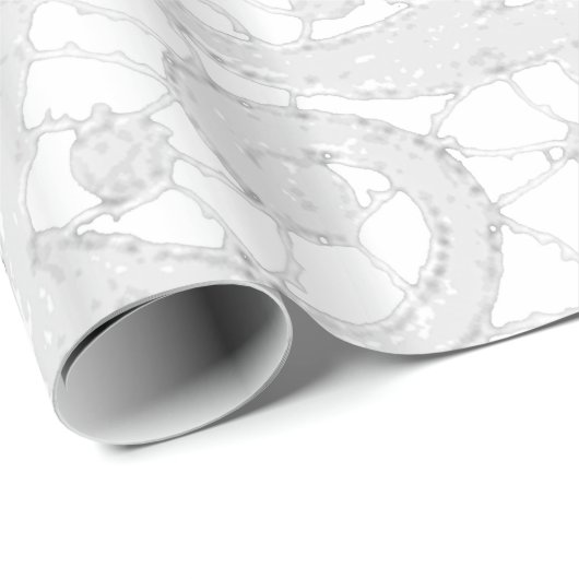 Papier Cadeau Dentelle de pays Rustique Antique papier d'envelop (Coin rond)