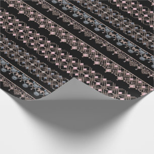 Papier Cadeau Dentelle dorée