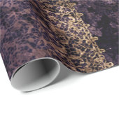 Papier Cadeau Dentelle gothique (Coin rond)