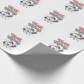 Papier Cadeau Dentiste dentaire - Soin dentaire joyeux Noël Noël (Coin)