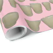 Papier Cadeau Dentiste Dentiste Dentistère Dentistère Orthodonti (Coin rond)