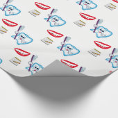 Papier Cadeau Dentiste en papier d'emballage (Coin)