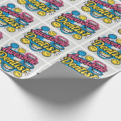 Papier Cadeau Dentiste génial merci (Coin)