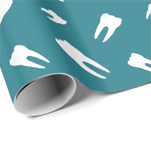 Papier Cadeau Dents (Coin rond)