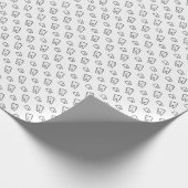 Papier Cadeau Dents (Coin)