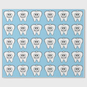 Papier Cadeau Dents (Plat)