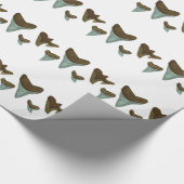 Papier Cadeau Dents de requin (Coin)
