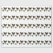 Papier Cadeau Dents de requin (Plat)