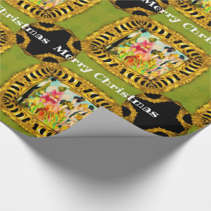 Papier Cadeau Déplacement victorien pour le jour à Noël