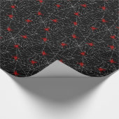 Papier Cadeau Déplaisant Halloween Spider Web (Coin)