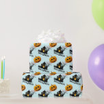Papier Cadeau Déplaisant Jack-O-Lantern Haunted House Halloween<br><div class="desc">Un papier enveloppant Déplaisant pour les fêtes d'anniversaire sur le thème de l'Halloween,  les baby showers à thème de l'Horreur ou les cadeaux de mariage d'Halloween.</div>