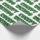 Papier Cadeau Déplaisant Weirdo (Coin)