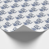 Papier Cadeau Déposez-Le Comme Un Papier Haut De Gamme Hanoukka (Coin)