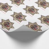 Papier Cadeau Deputy_Sheriff_emboss (Coin)