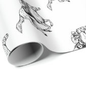 Papier Cadeau Derby je le Kentucky (Coin rond)