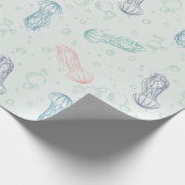 Papier Cadeau Dérive de méduses (Coin)