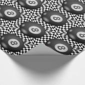 Papier Cadeau Derrière la boule huit mystique (Coin)