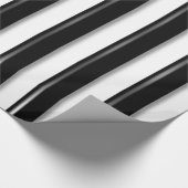 Papier Cadeau Derrière les barres - Bande noire (Ajouter une pho (Coin)