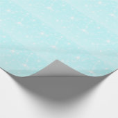 Papier Cadeau Des étoiles brillantes enveloppant du papier. (Coin)