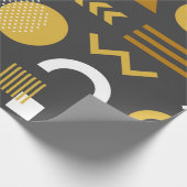 Papier Cadeau Des figures géométriques de conception motif trans (Coin)