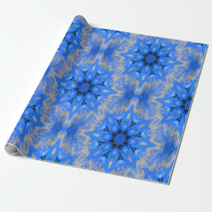 Papier Cadeau des flocons de neige glacés...