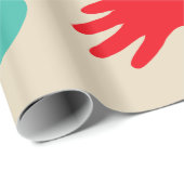 Papier Cadeau Des mains partout dans le monde emballer du papier (Coin rond)