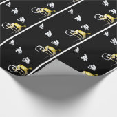 Papier Cadeau Des motards fous dans l'obscurité ! Vélo (Coin)