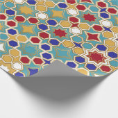 Papier Cadeau Des motifs islamiques sans couture. Nom islamique (Coin)