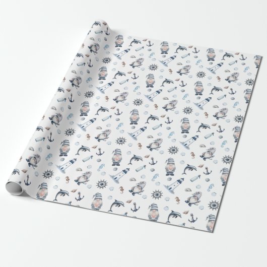 Papier Cadeau Des Nautiques ! (Déroulé)
