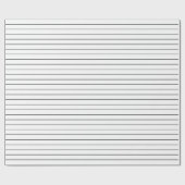 Papier Cadeau Des nuances noires sur la fête blanche ou Noël (Plat)