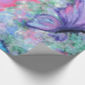 Papier Cadeau Des papillons colorés volent - Joie (Coin)