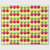 Papier Cadeau Des radis mignons chantant des légumes de dessin a (Plat)