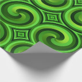 Papier Cadeau Des torrents verts (Coin)