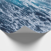 Papier Cadeau Des vagues de mer impressionnantes | Meilleur cade (Coin)