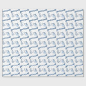Papier Cadeau Descriptions Delft Blue BabyTile (Plat)