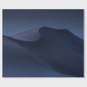 PAPIER CADEAU DÉSERT ABSTRAIT LA NUIT (Plat)