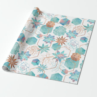 Papier Cadeau Désert de cuivre rouillé