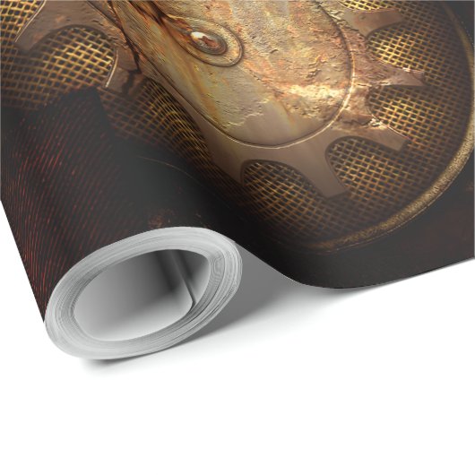 Papier Cadeau Design à vapeur magnifique (Coin rond)