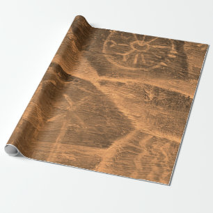Papier Cadeau design ancien sur le mur de la grotte. histoire de