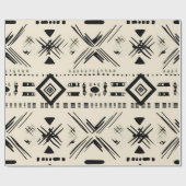 Papier Cadeau Design Aztec (Plat)