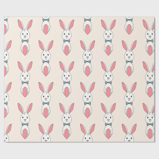 Papier Cadeau Design Bunny (Plat)