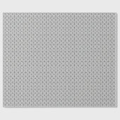 Papier Cadeau Design classique vintage Damask sans joint (Plat)