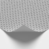 Papier Cadeau Design classique vintage Damask sans joint (Coin)