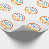 Papier Cadeau Design Cool de triathlon (Coin)
