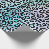 Papier Cadeau Design de la série Leopard Iridescente 8 (Coin)