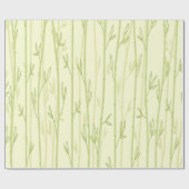 PAPIER CADEAU DESIGN DE MOTIF DE ARRIÈRE - PLAN DE BAMBOU CLAIR (Plat)