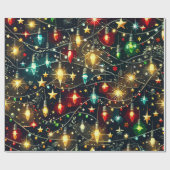 Papier Cadeau Design de Noël Motif 4 (Plat)