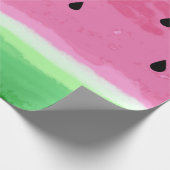 Papier Cadeau Design de pastèque mignonne (Coin)