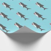Papier Cadeau Design de requins mignons (Coin)