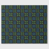 Papier Cadeau Design de tapisserie galloise (Plat)